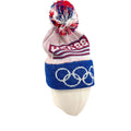 Vintage 80s USA '88 Olympics Pom-Pom Beanie