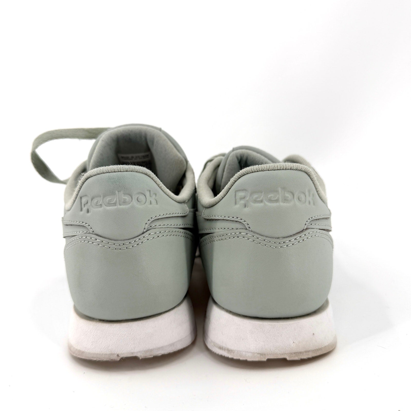 Reebok Sea Spray Green Genuine Leather Classic Sneakers