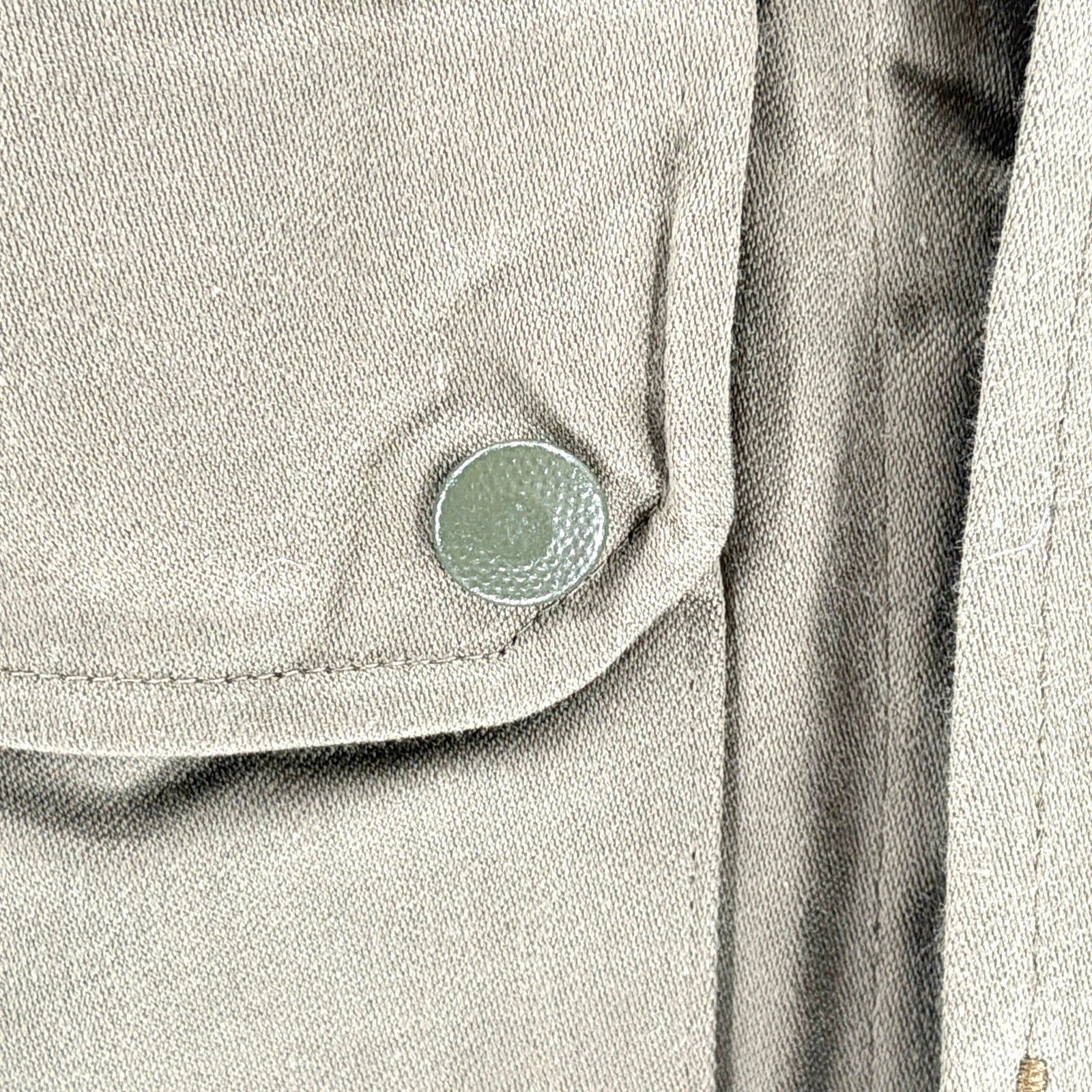 Tomer Peretz Green Hand Painted War Is Over Collection Military Field Jacket