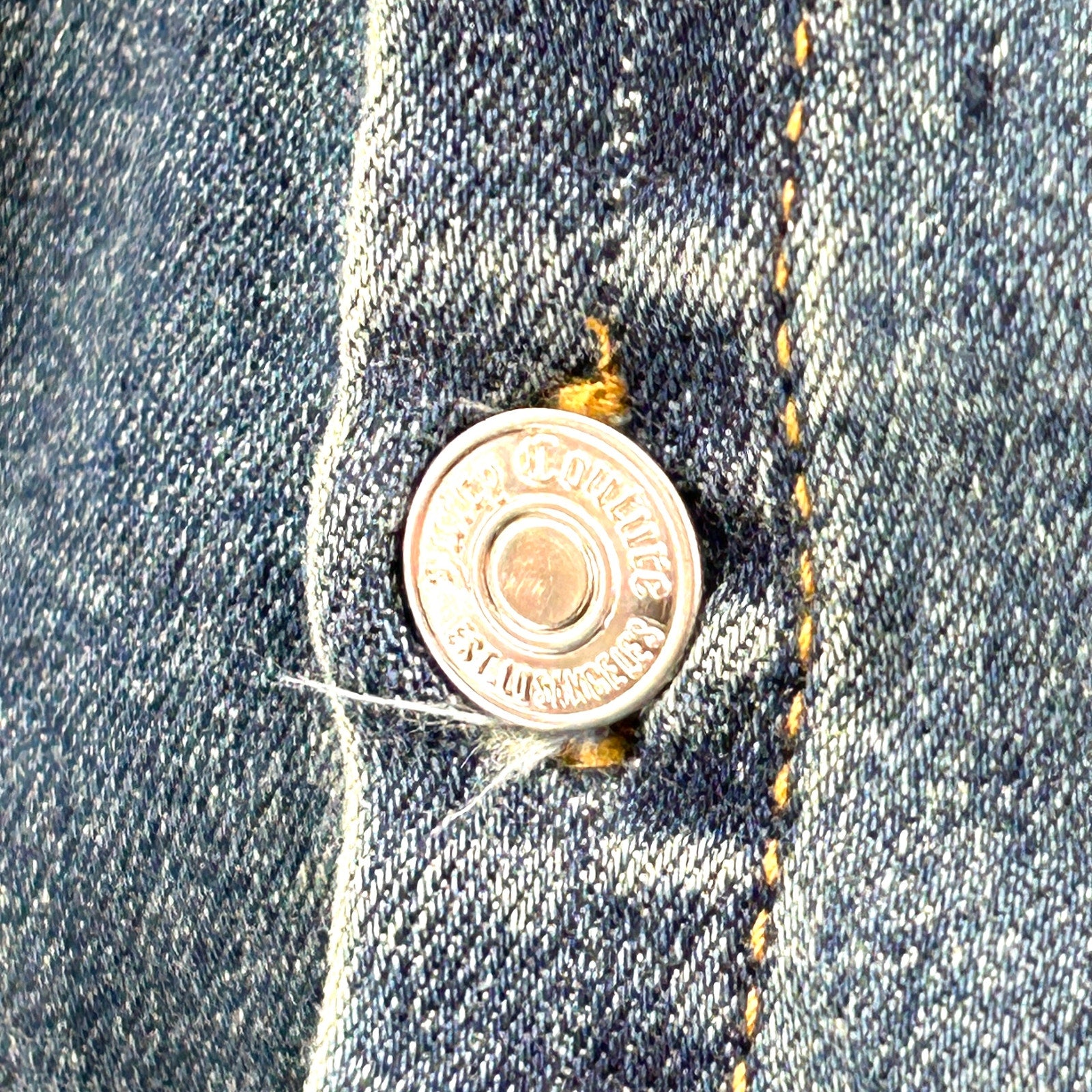 Vintage Y2K Juicy Couture Blue Denim Flared Leg Short Sleeve Jumpsuit