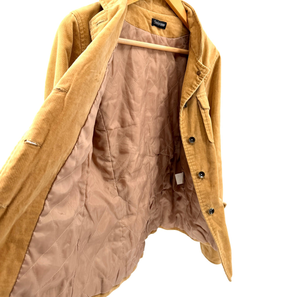 Vintage Y2K Sinéquanone Tan Structured Utility Field Jacket