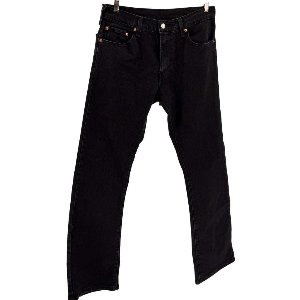 Levi's Black Minimalist Bootcut Denim Jeans
