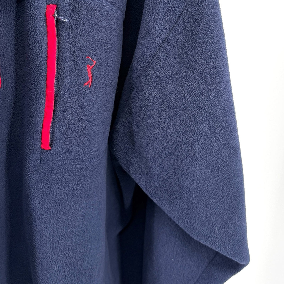 Vintage 90s PGA Tour Navy Red Performance Fleece Pullover