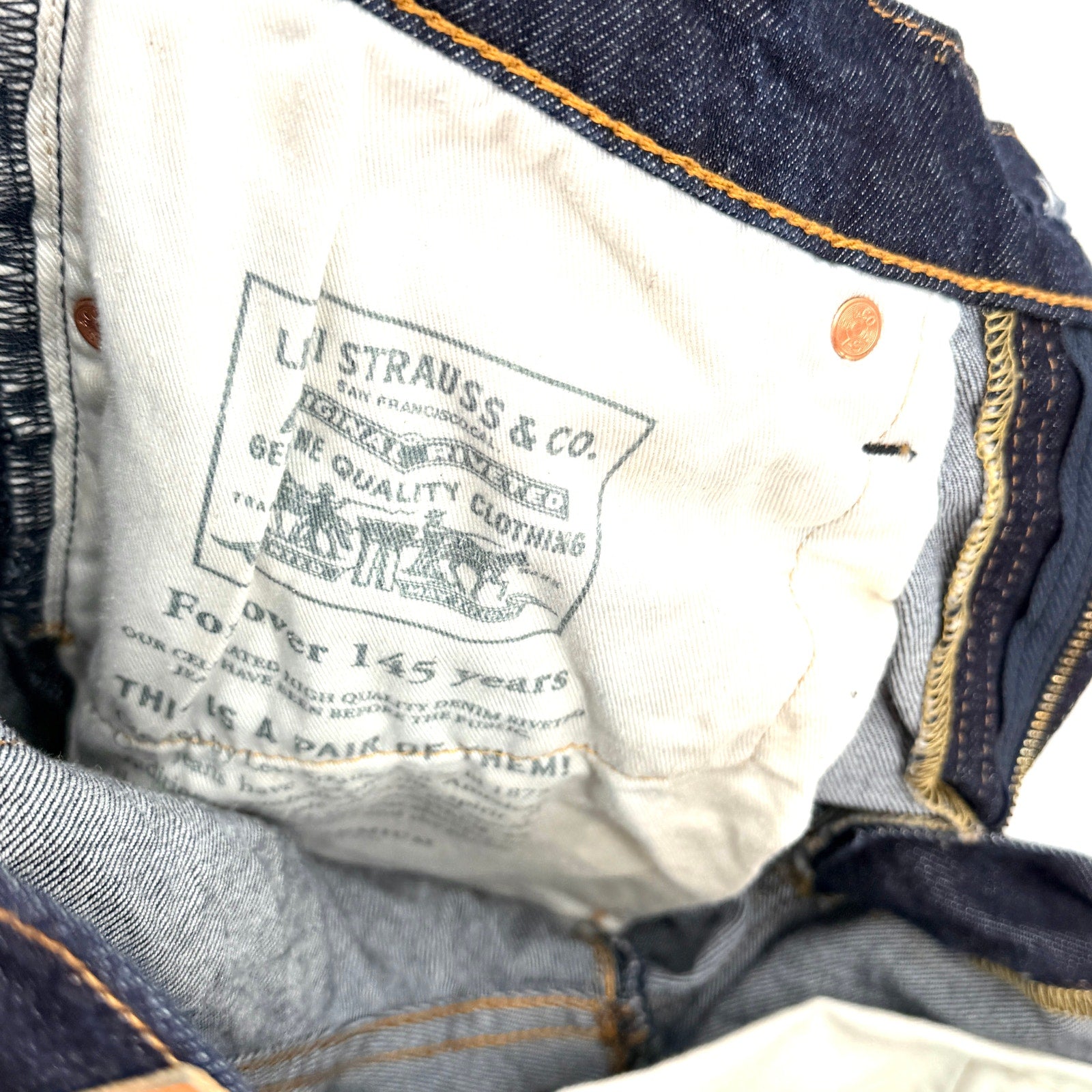 Levi’s Premium Dark Blue 510 Skinny Fit Jeans