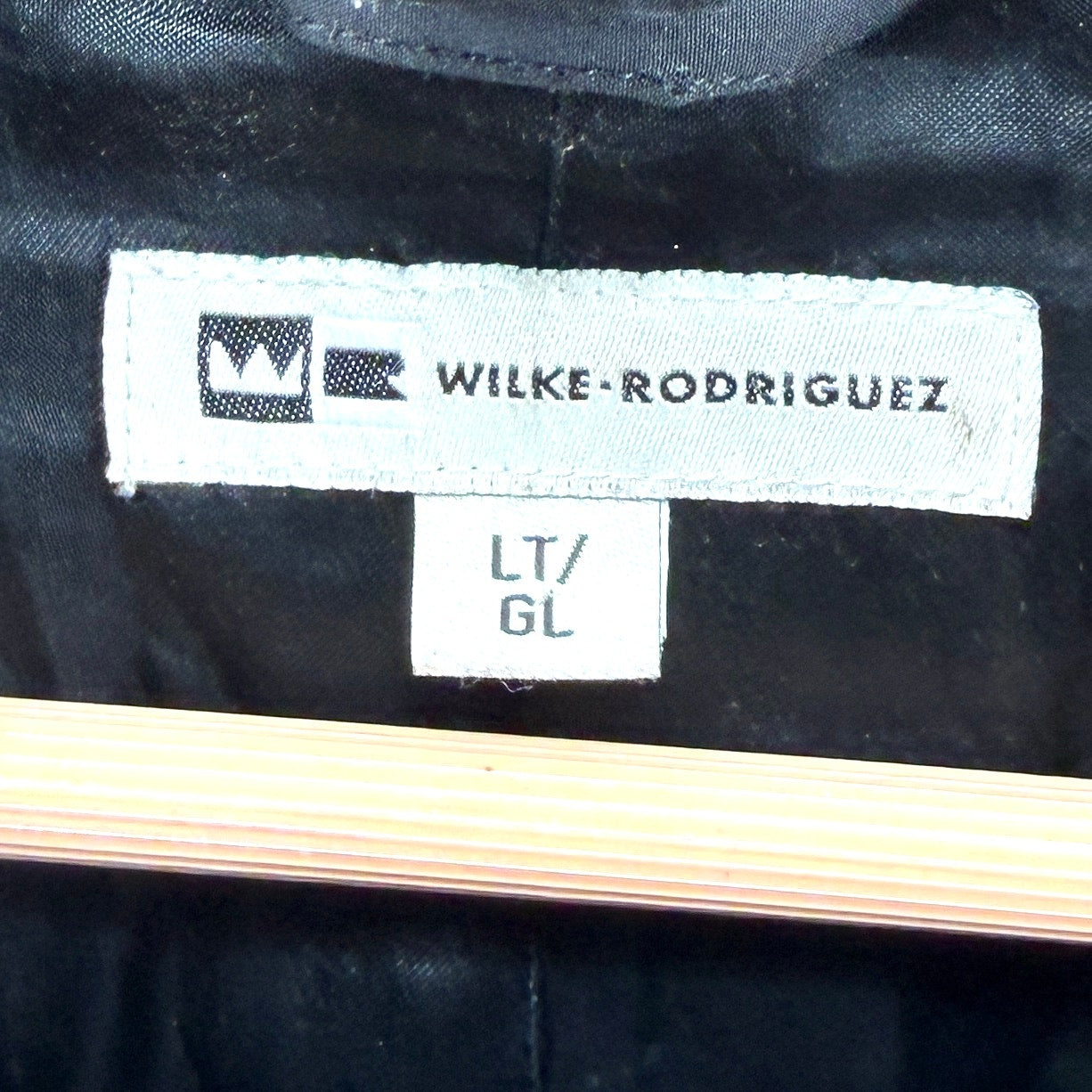 Wilke Rodriguez Black Hooded Satin Lined Raincoat