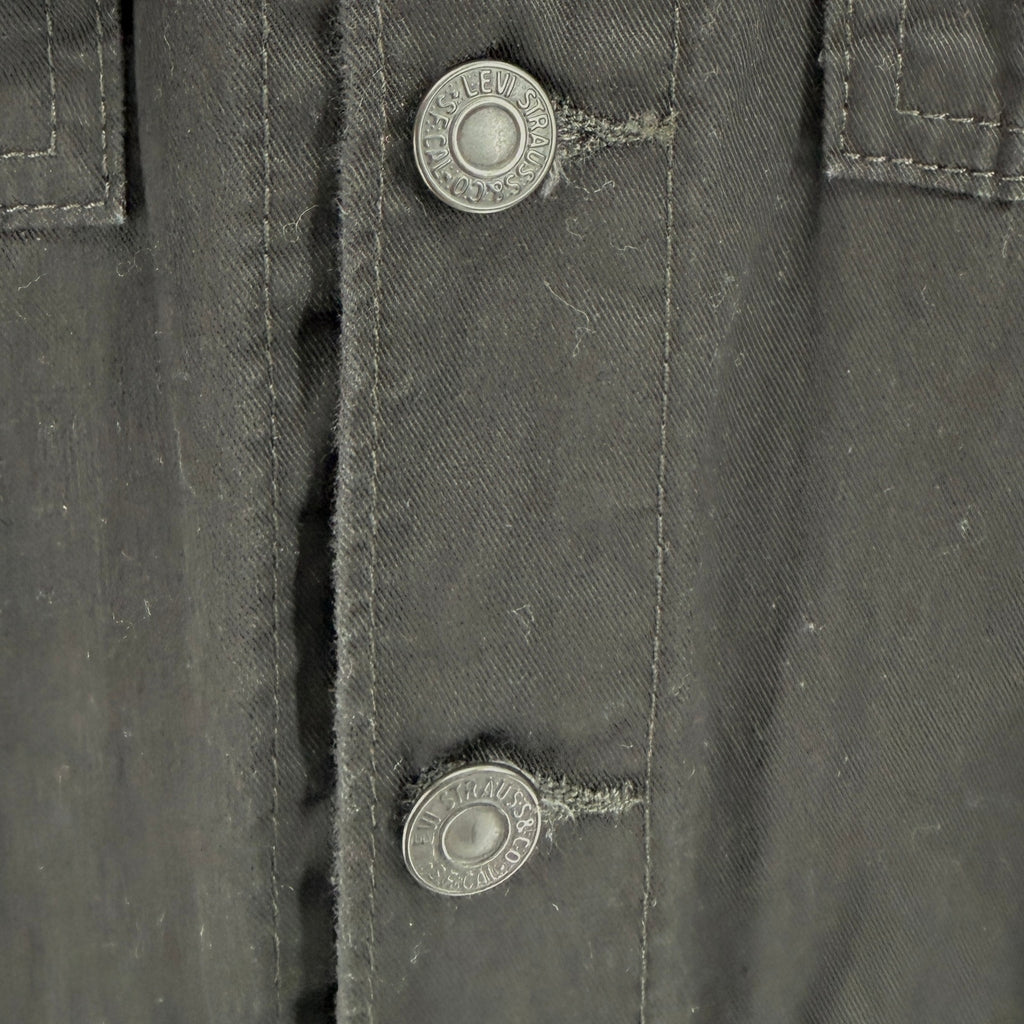 Levi's Black Cotton Minimalist Utility Boiler Jumpsuit