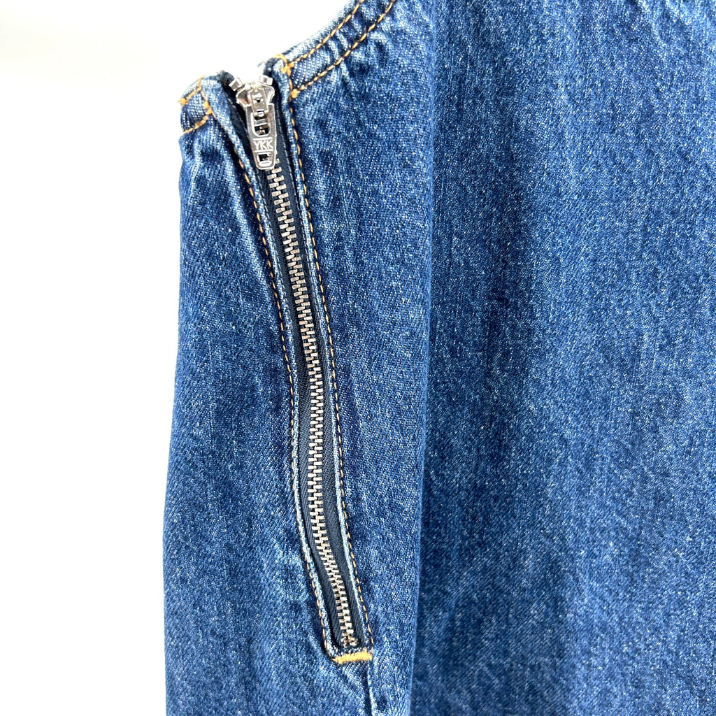 Vintage Y2K Pepe Jeans London Two Tone Denim Mini Dress