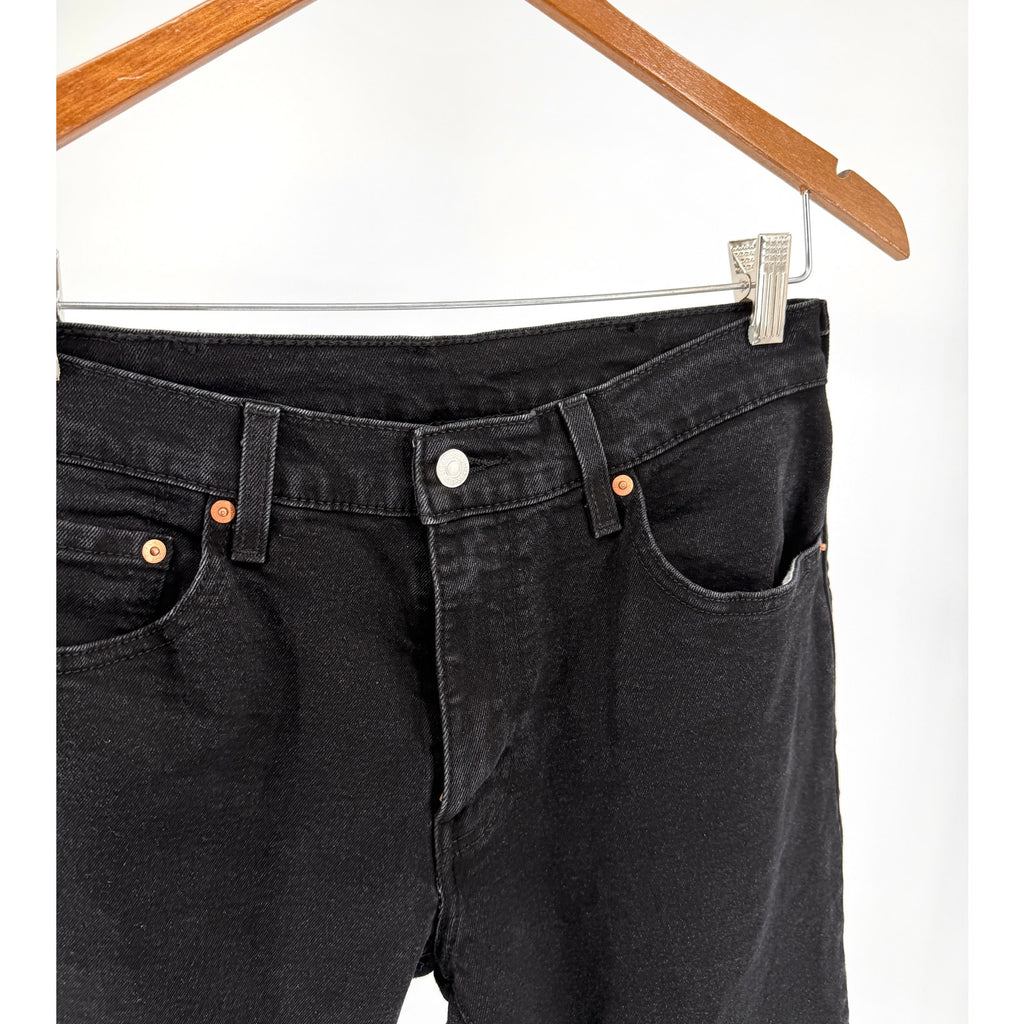 Levi's Black Minimalist Bootcut Denim Jeans