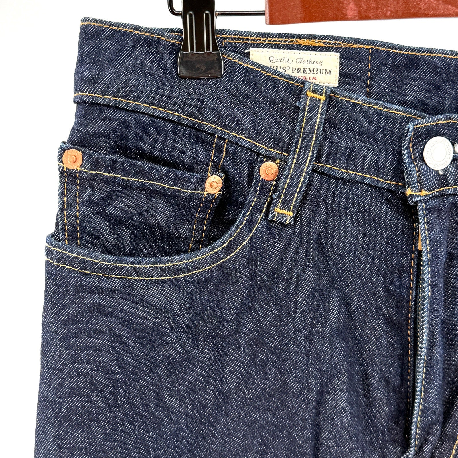 Levi’s Premium Dark Blue 510 Skinny Fit Jeans