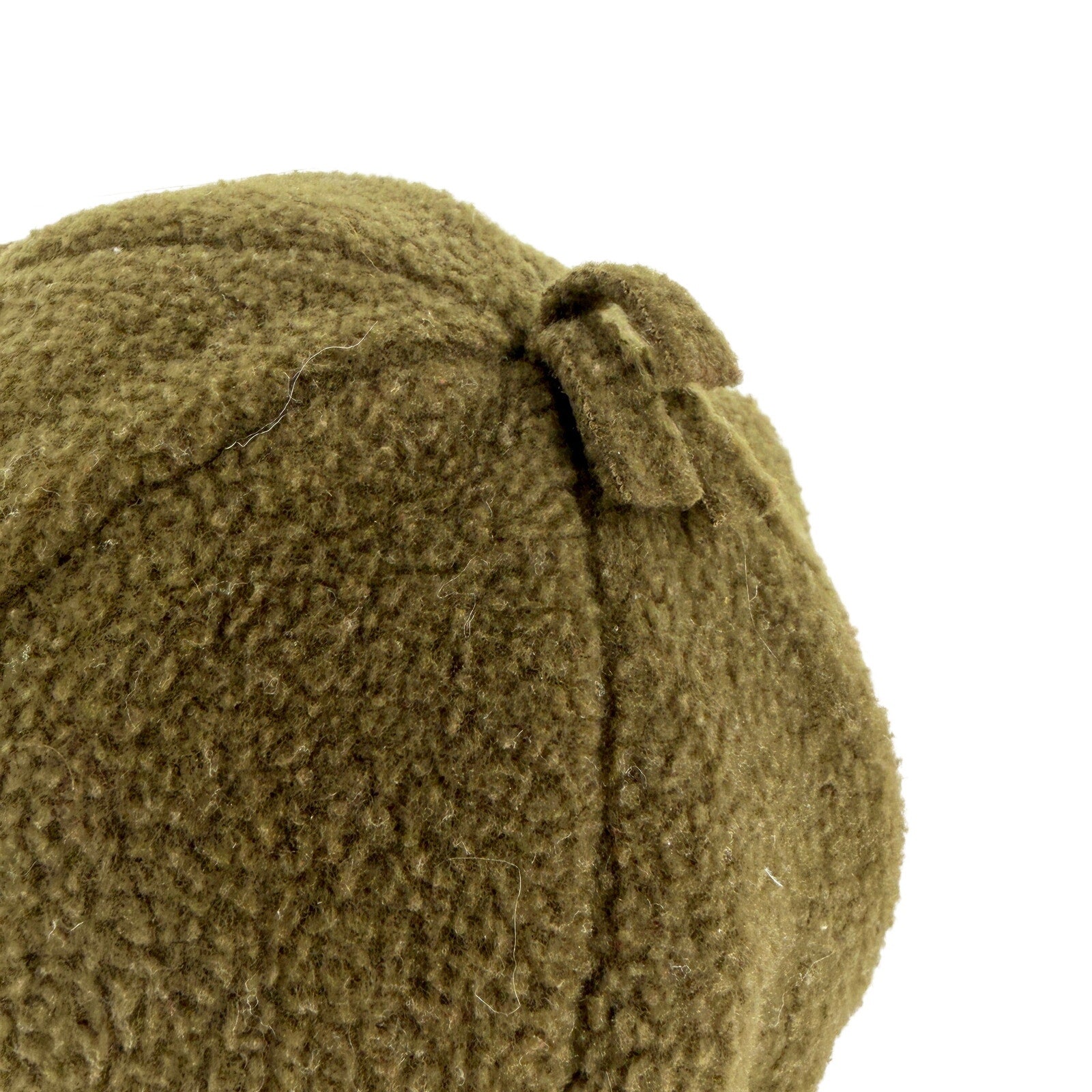 Vintage 90s Da Kine Hawaii Army Green Fleece Earflap Trapper Hat