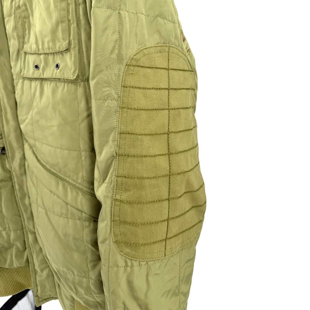 Vivint Olive Green Utility Hooded Snowboard Jacket