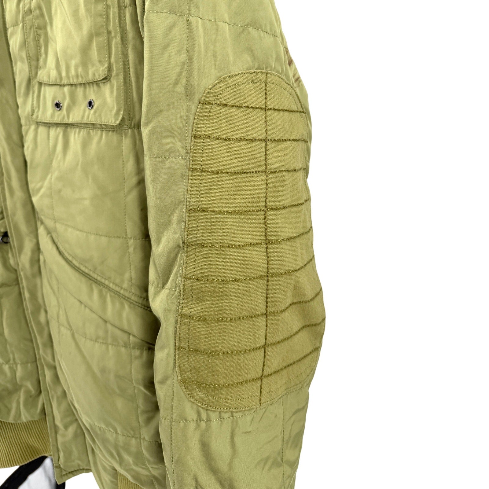 Vivint Olive Green Utility Hooded Snowboard Jacket