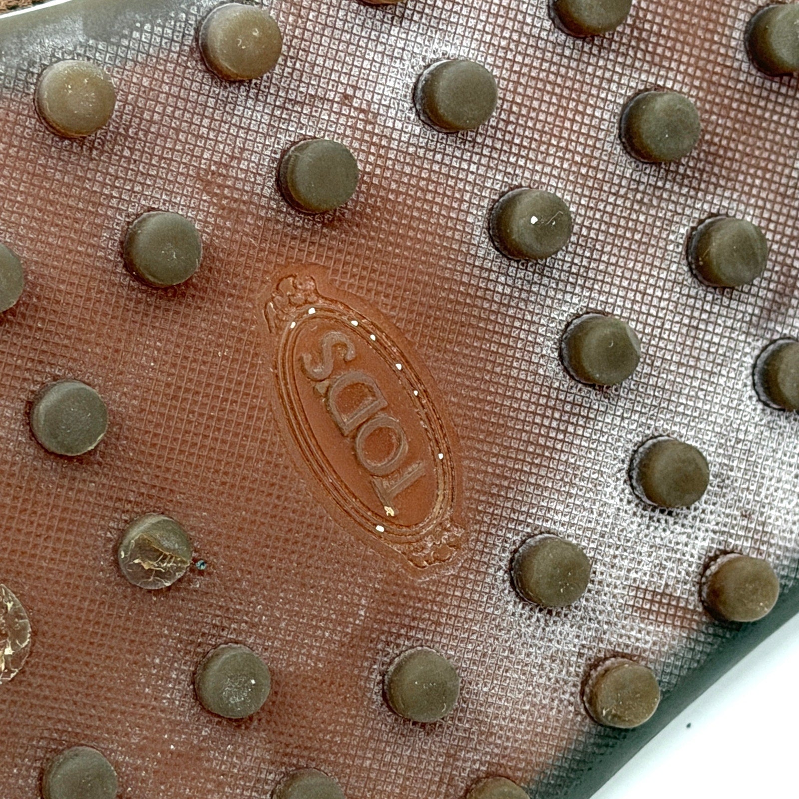 Tod’s Brown Suede Gommino Pebble Sole Chukka Desert Boots