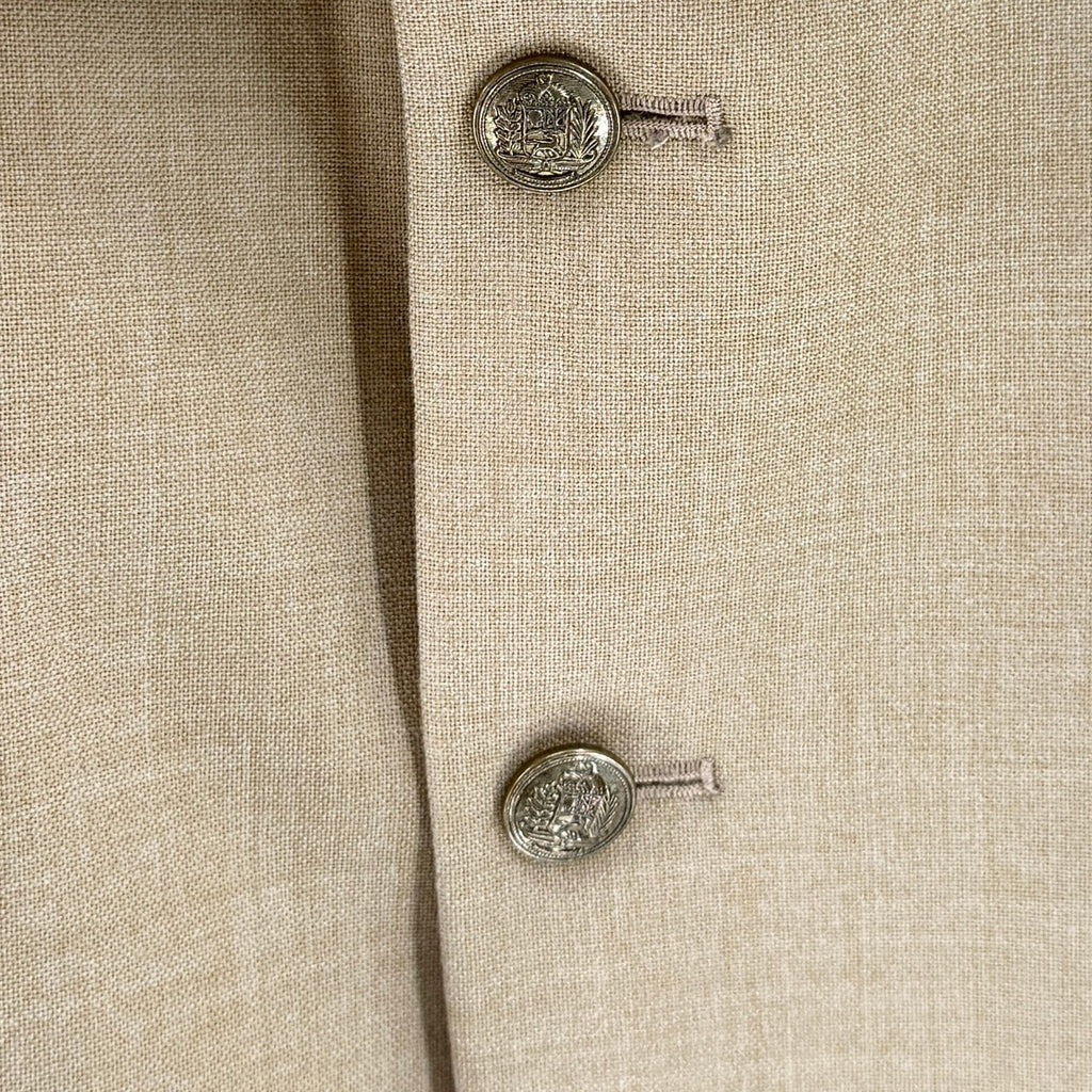 Vintage 80s Hardwick Beige Miami Sports Hall of Fame Committee Blazer Jacket