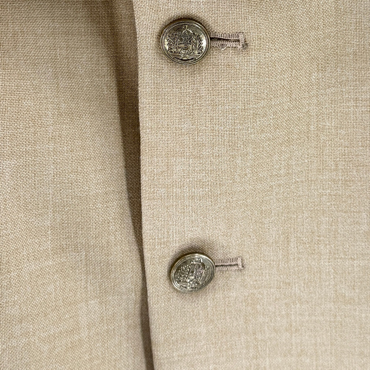 Vintage 80s Hardwick Beige Miami Sports Hall of Fame Committee Blazer Jacket
