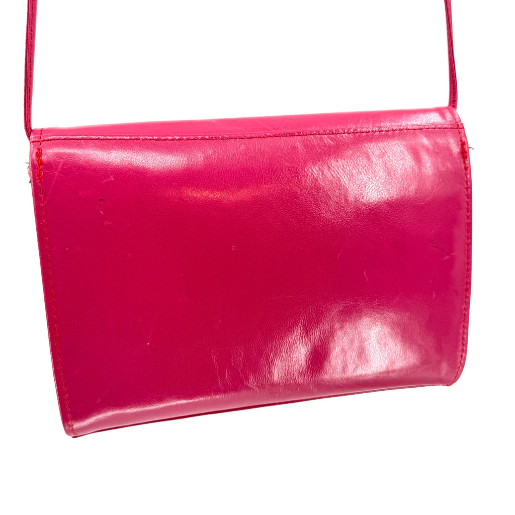 Vintage 90s Easy Spirit Pink Genuine Leather Crossbody Purse