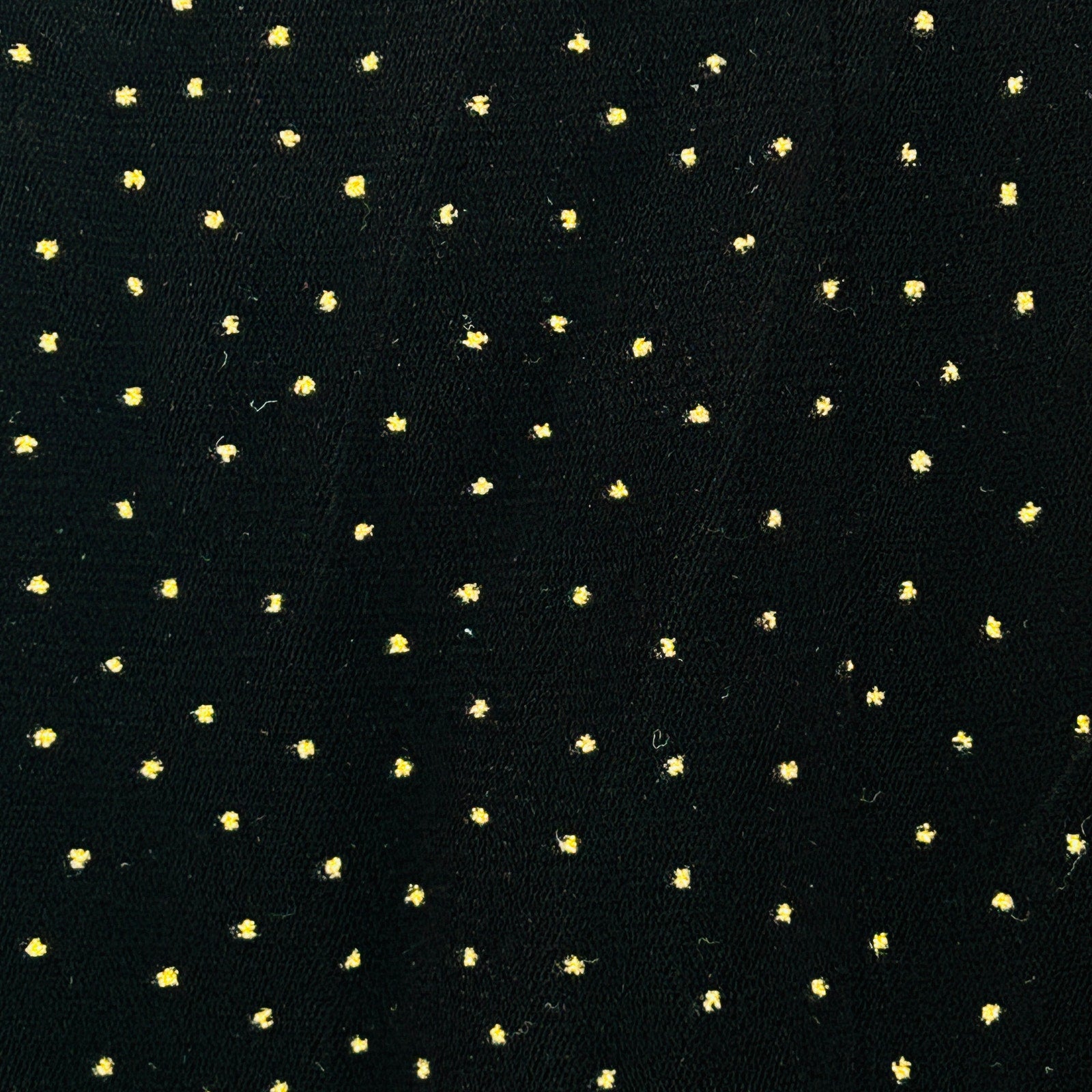 Vintage 80s Black Velvet Gold Metallic Dot Formal Tuxedo Blazer Jacket