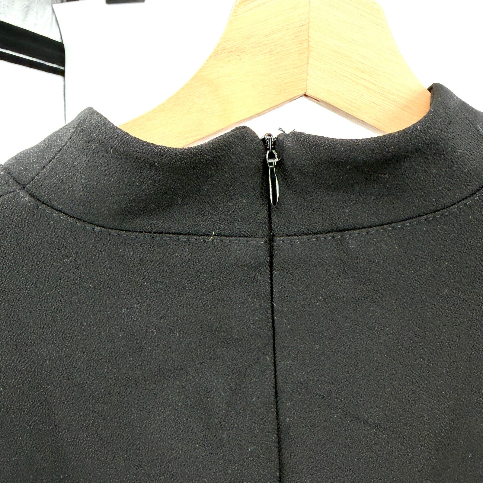 Karen Millen Black Structured Bodice Pockets Tapered Leg Jumpsuit