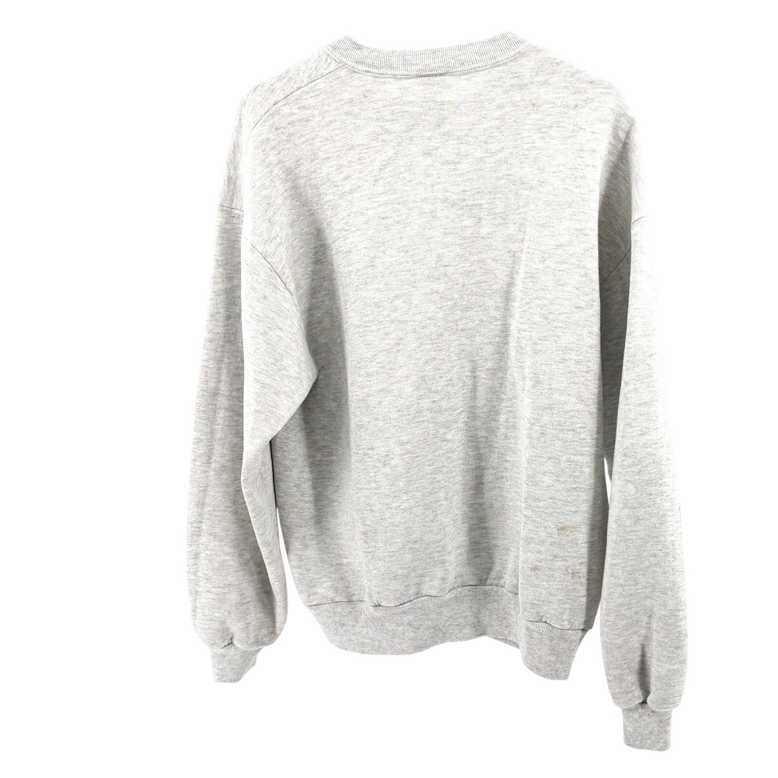 Vintage 90s Jerzees USAir Gray Heather Graphic Crewneck Sweatshirt