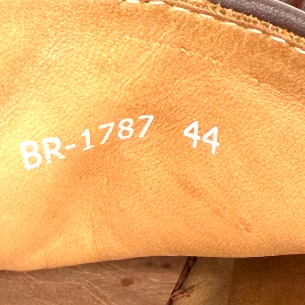 Elanroman Brown Leather Preppy Tassel Loafers