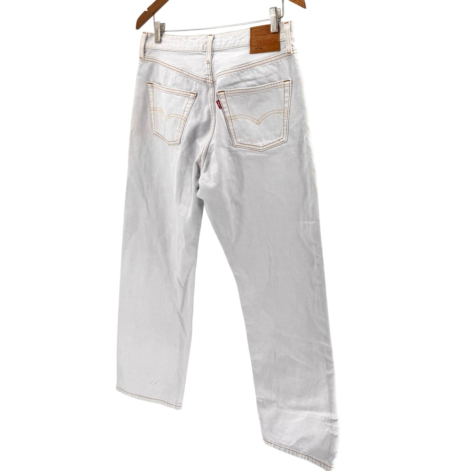 Levi's Light Wash Custom Western Concho Studded 501 '90s Jeans Pants