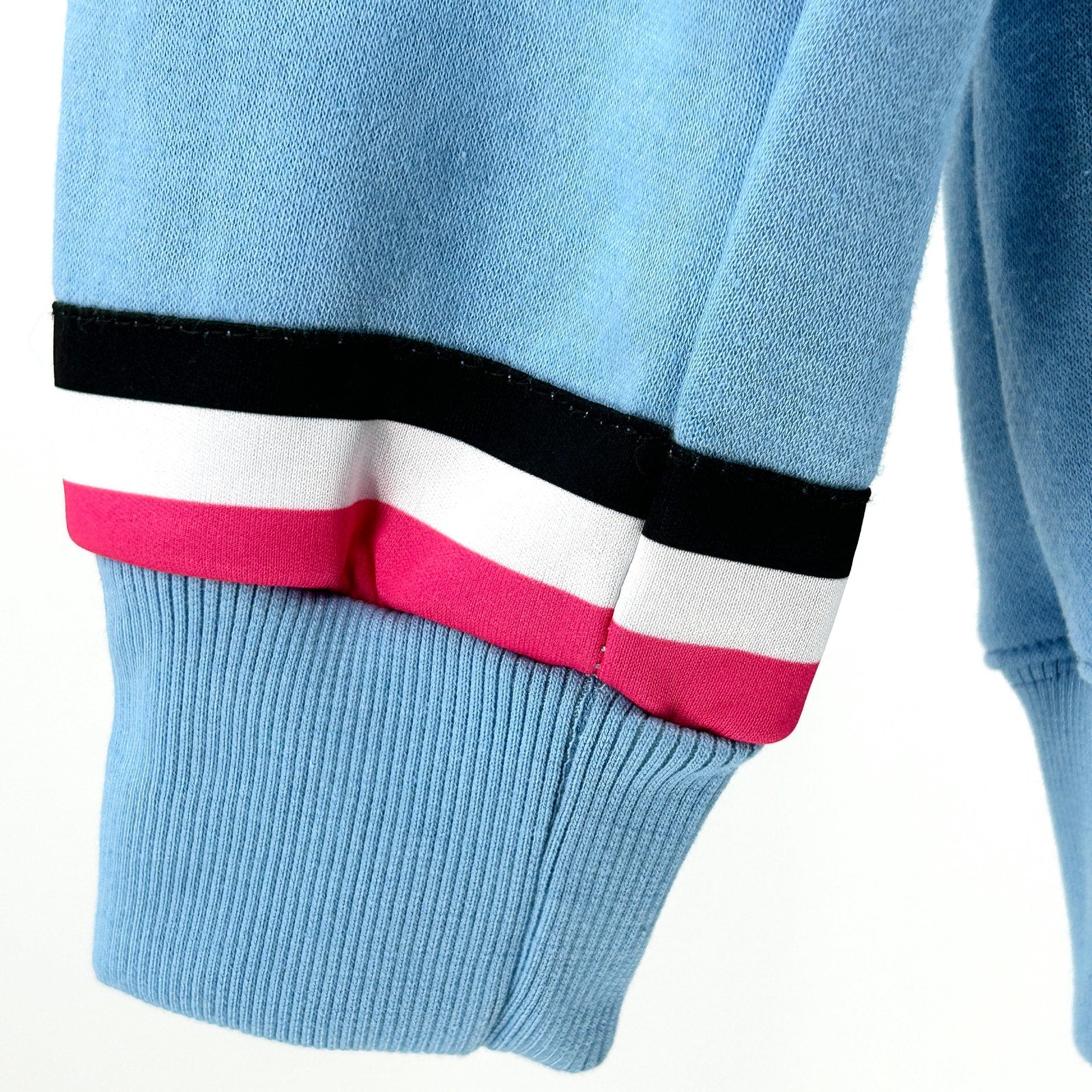 Vincent BJJ Powder Blue Carlson Gracie Miami Team Ghost Zip-Up Kids Hoodie