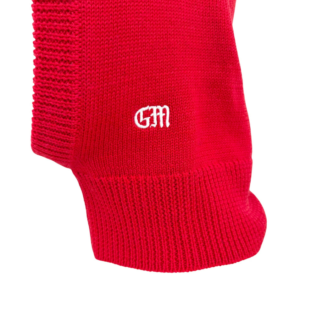 Grand Marnier Red Knit Balaclava Ski Mask