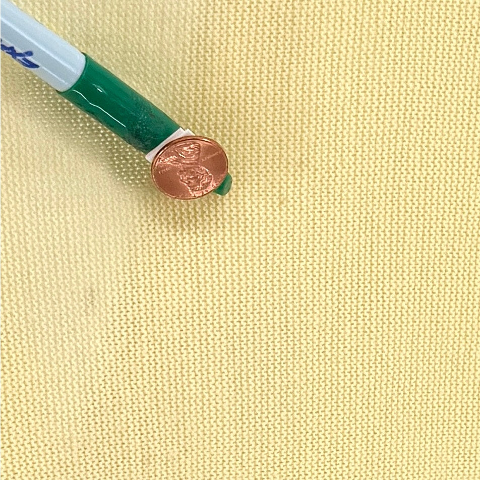 Vintage 70s IZOD Yellow Golf Prep V-Neck Knit Button Cardigan Sweater