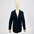 Philosophy Black Super Soft Jersey Oversized Blazer