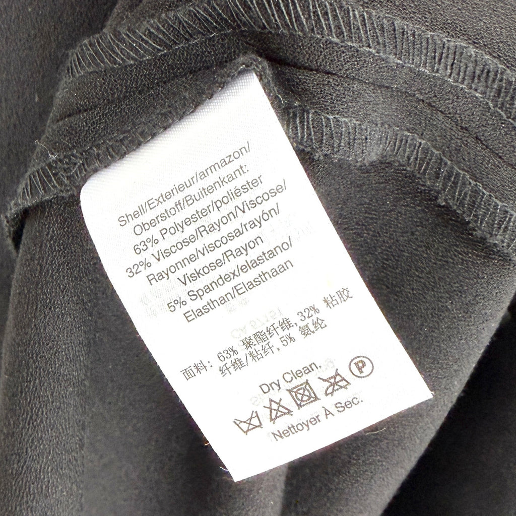 Donna Karan Black Minimalist Sleeveless Office Wear Maxi Dress