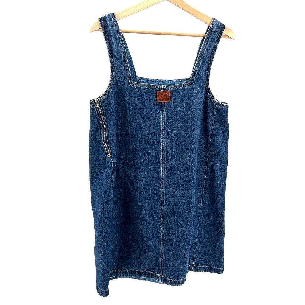 Vintage Y2K Pepe Jeans London Two Tone Denim Mini Dress