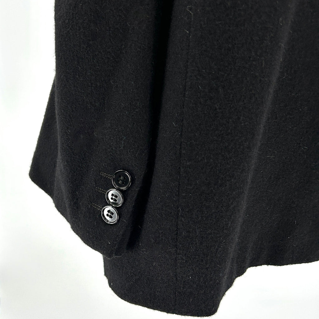 Vintage 90s Missoni Uomo Black Tailored Menswear Blazer Jacket