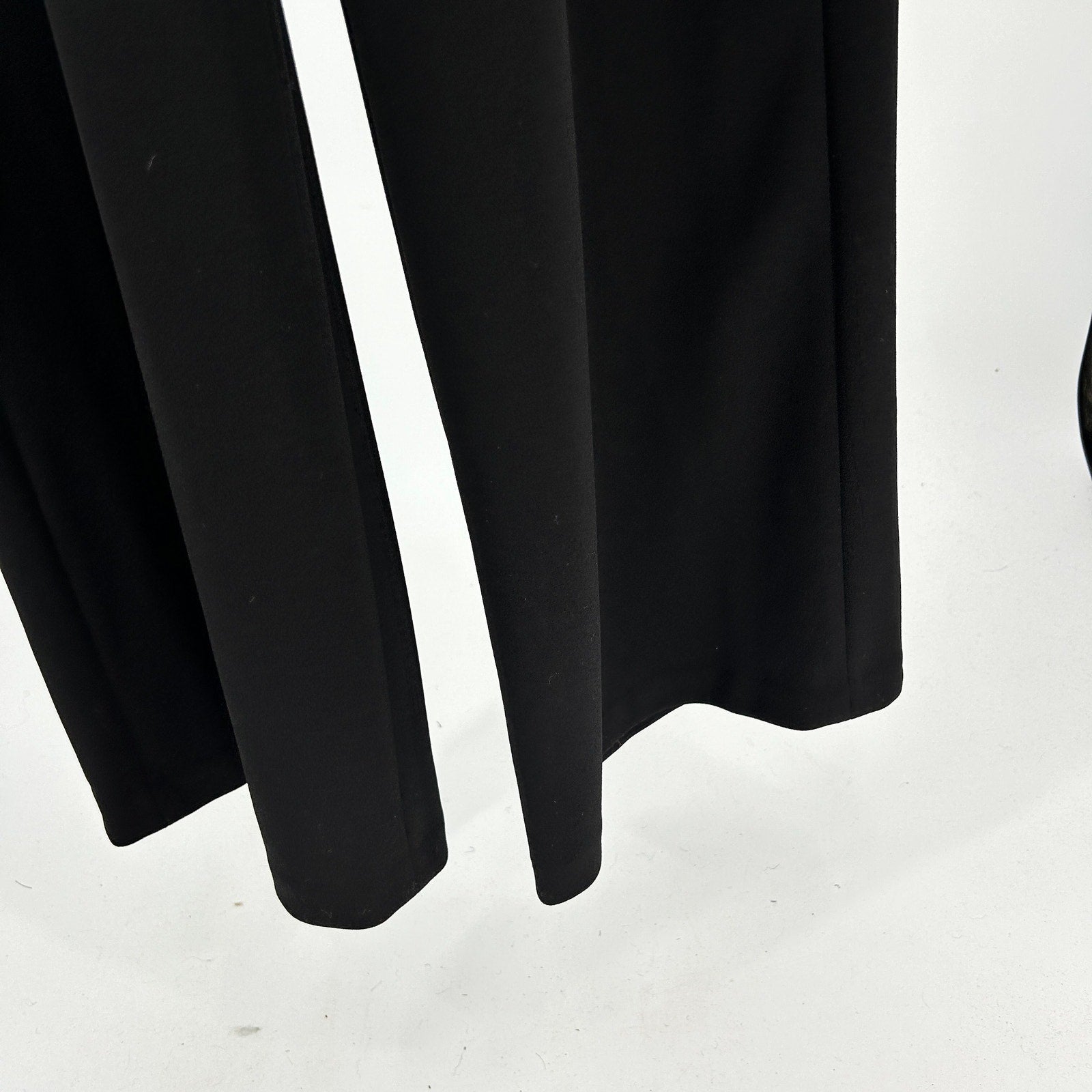 Calvin Klein Black Wide Leg Belted Gold Hardware Sleeveless Jumpsuit