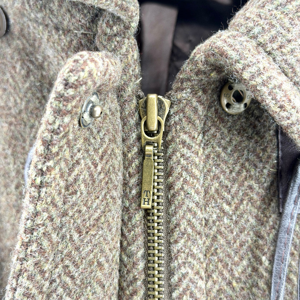 Tommy Hilfiger Brown 100% Wool Toggle Duffle Coat