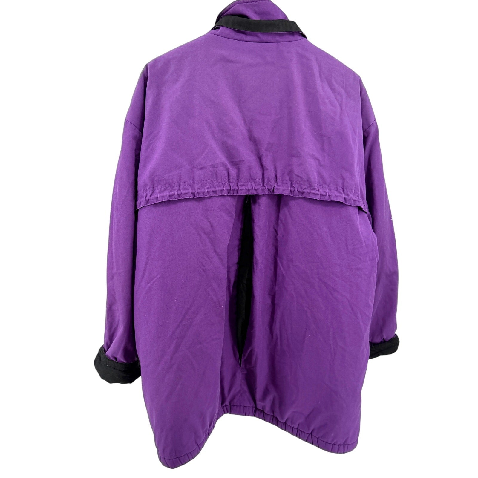 Vintage 90s Climate Zone Purple Oversized Parka Puffer Coat