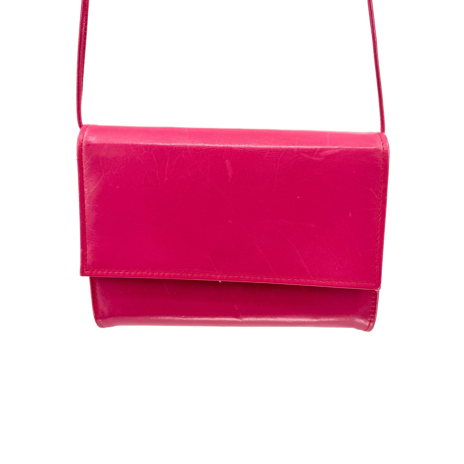 Vintage 90s Easy Spirit Pink Genuine Leather Crossbody Purse