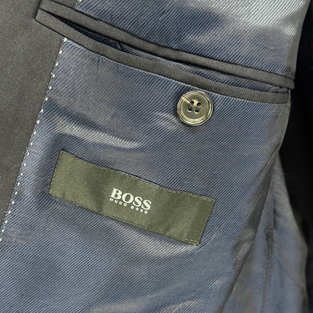 Hugo Boss Navy Blue Formal Menswear Blazer Suit Jacket