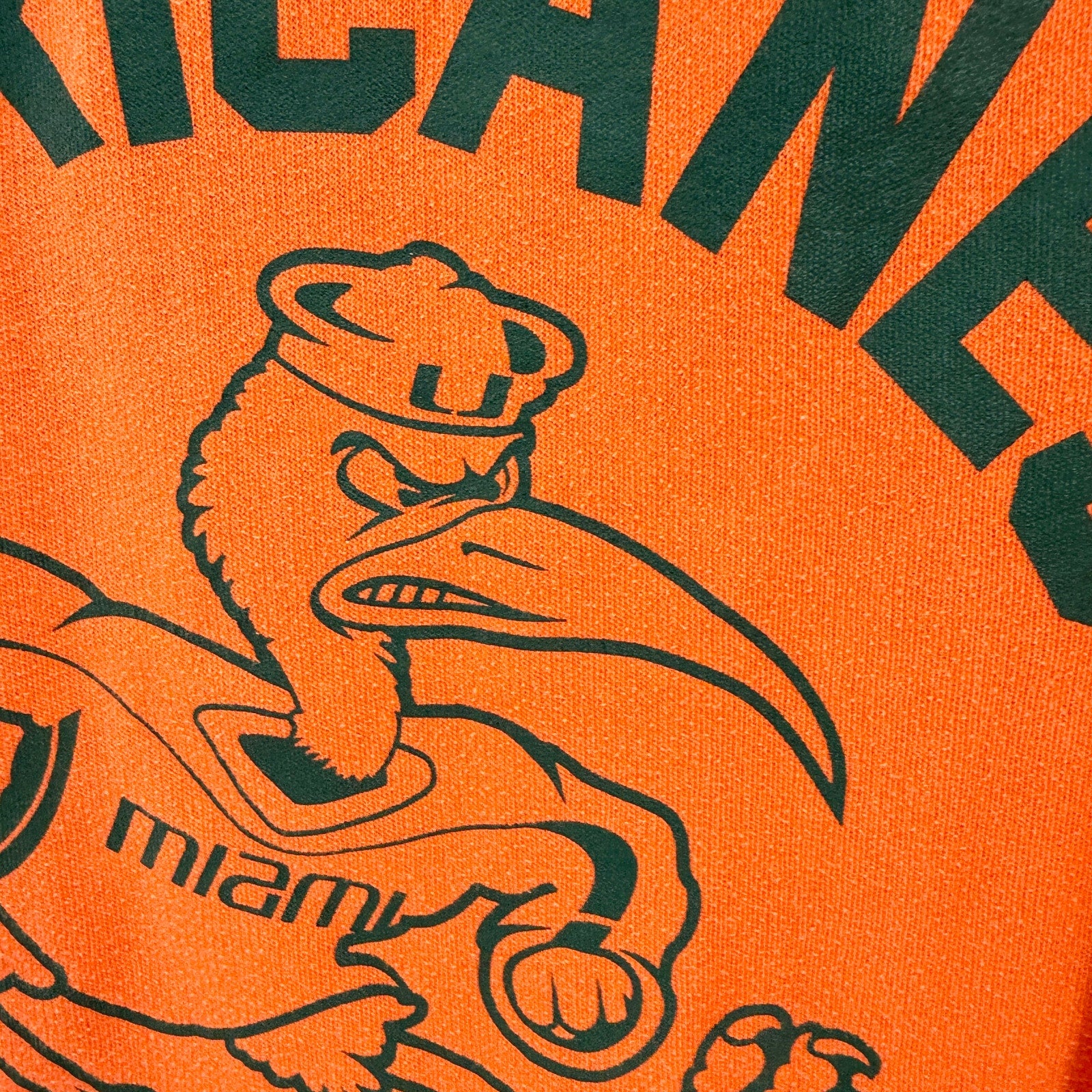 Victoria's Secret PINK Orange Miami Hurricanes Fifth Ocean Half Zip Sweatshirt