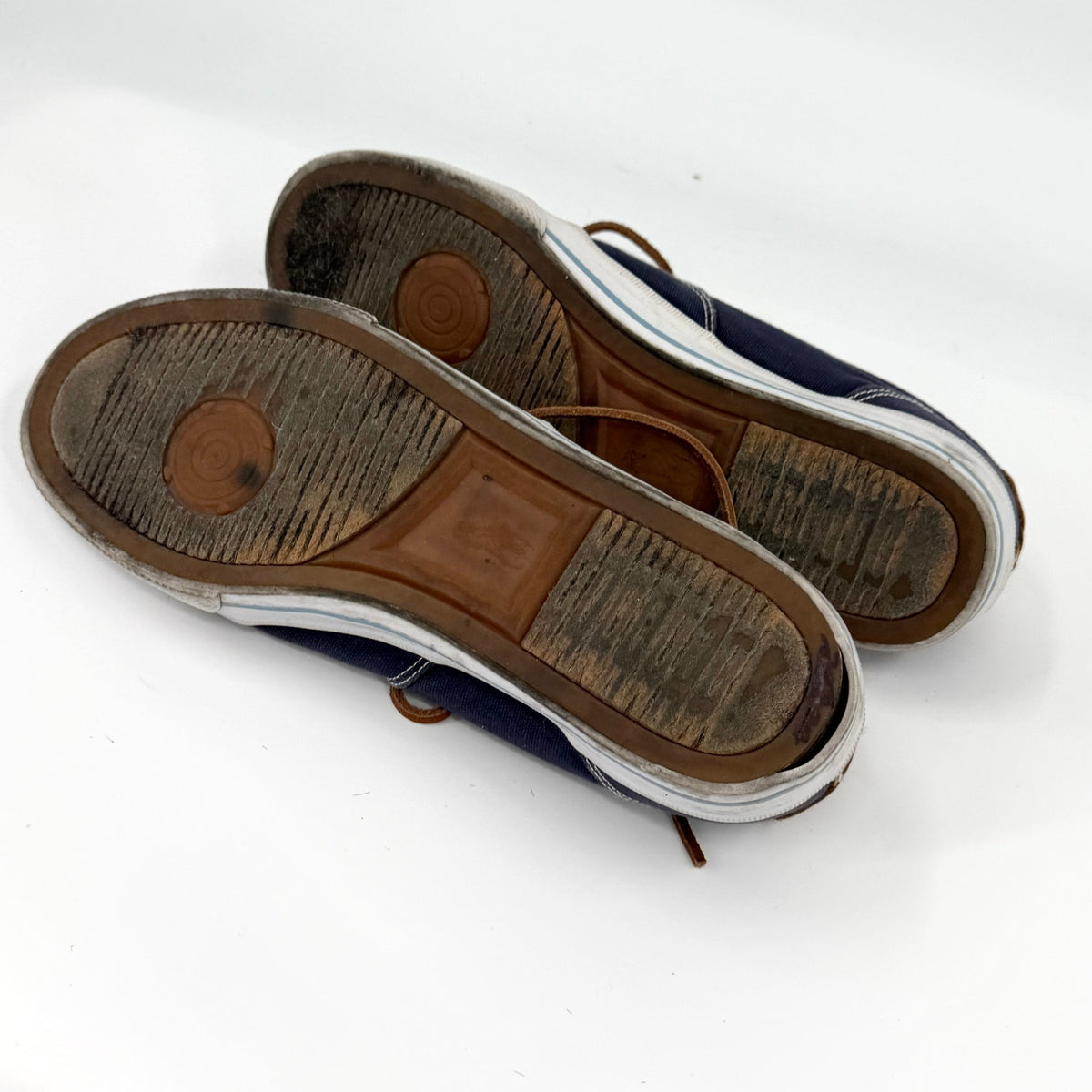 Polo Ralph Lauren Vaughn Navy Blue Leather Trim Pony Logo Sneakers