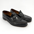Vintage 80s GH Bass Weejuns Black Genuine Leather Penny Loafers