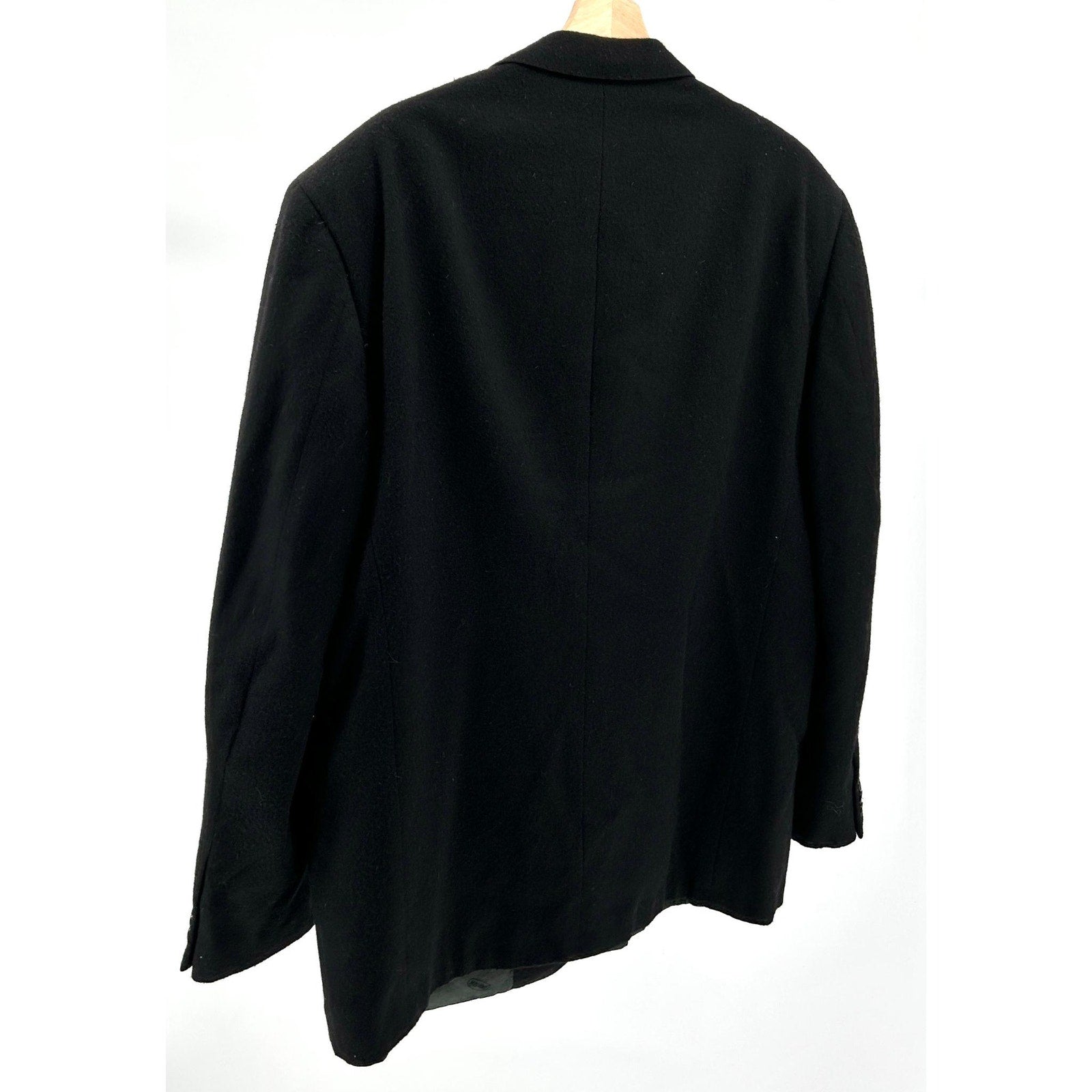 Vintage 90s Missoni Uomo Black Tailored Menswear Blazer Jacket