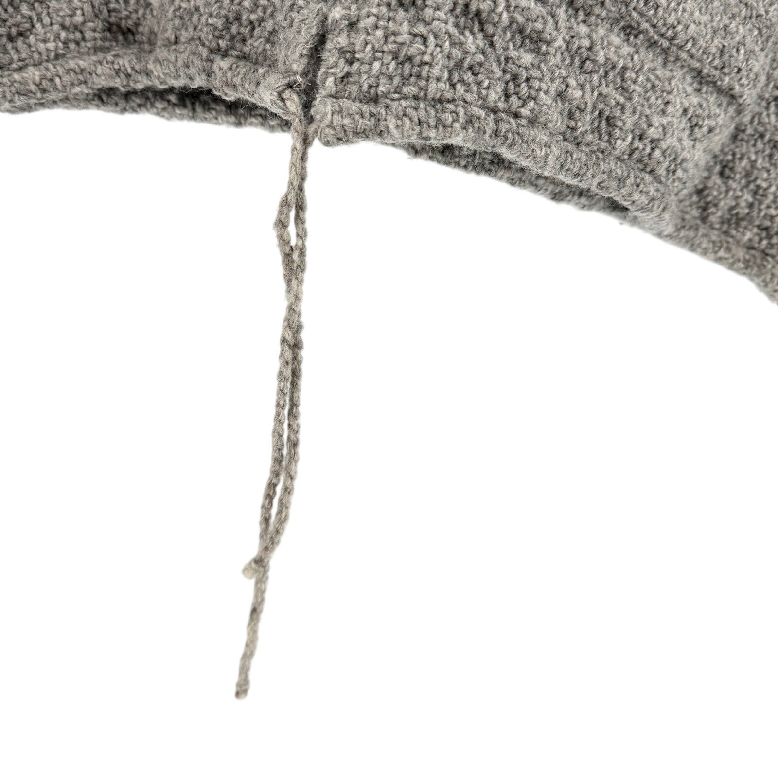 Inka Maki Gray 100% Wool Oversized Zip Front Cardigan Sweater