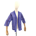 Investments Pale Periwinkle Purple Sheer Minimalist Layering Shacket