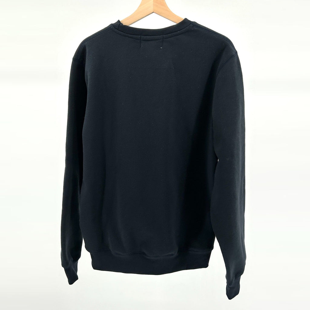 Geographical Norway Navy Blue Logo Graphic Crewneck Sweatshirt