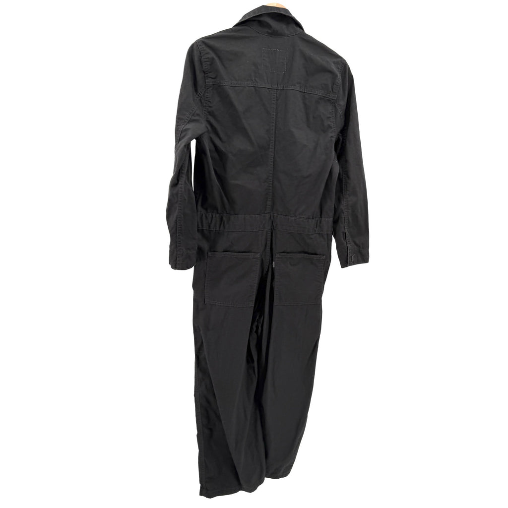 Levi's Black Cotton Minimalist Utility Boiler Jumpsuit