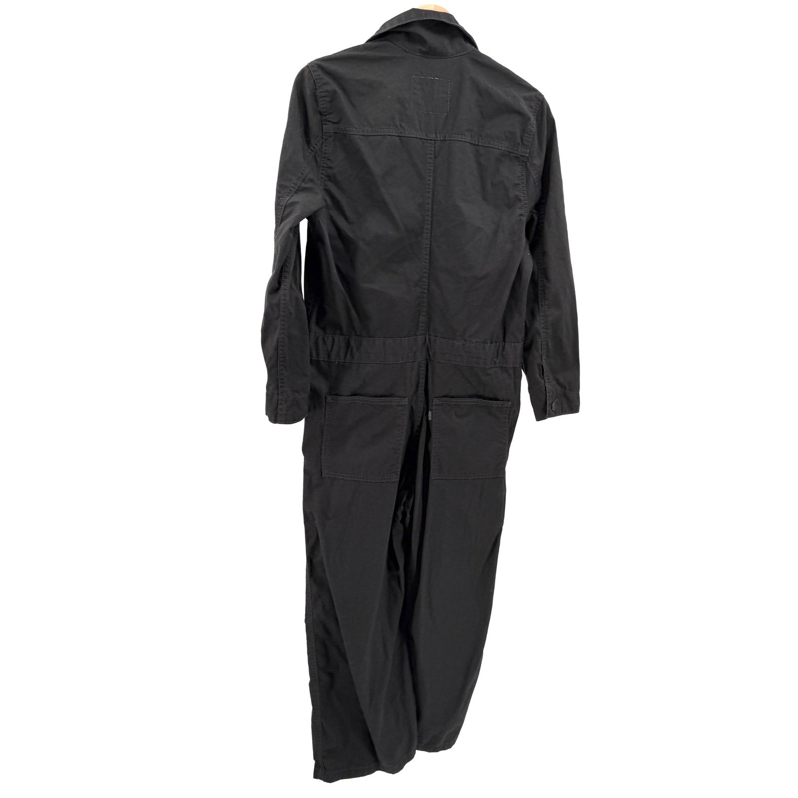 Levi's Black Cotton Minimalist Utility Boiler Jumpsuit