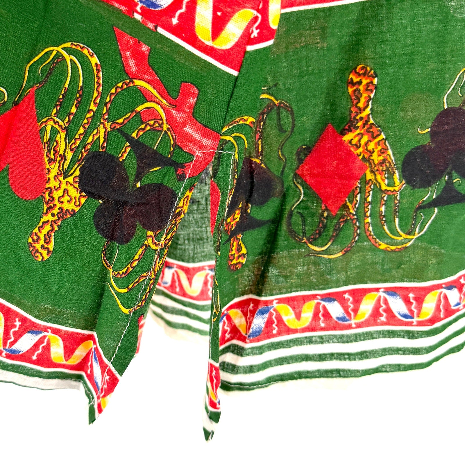 Antica Sartoria by Giacomo Cinque Coral Playing Cards Cotton Tunic