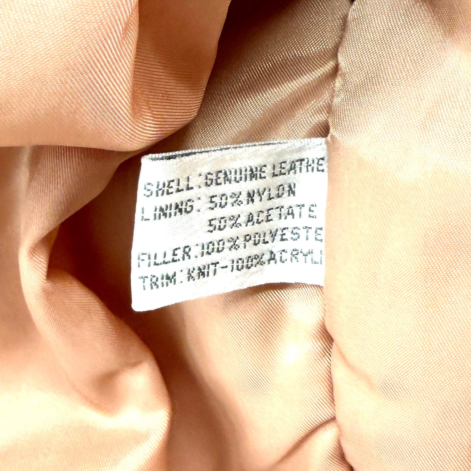 Vintage 80s Jonathan Grey Tan Genuine Leather Suede Bomber Jacket