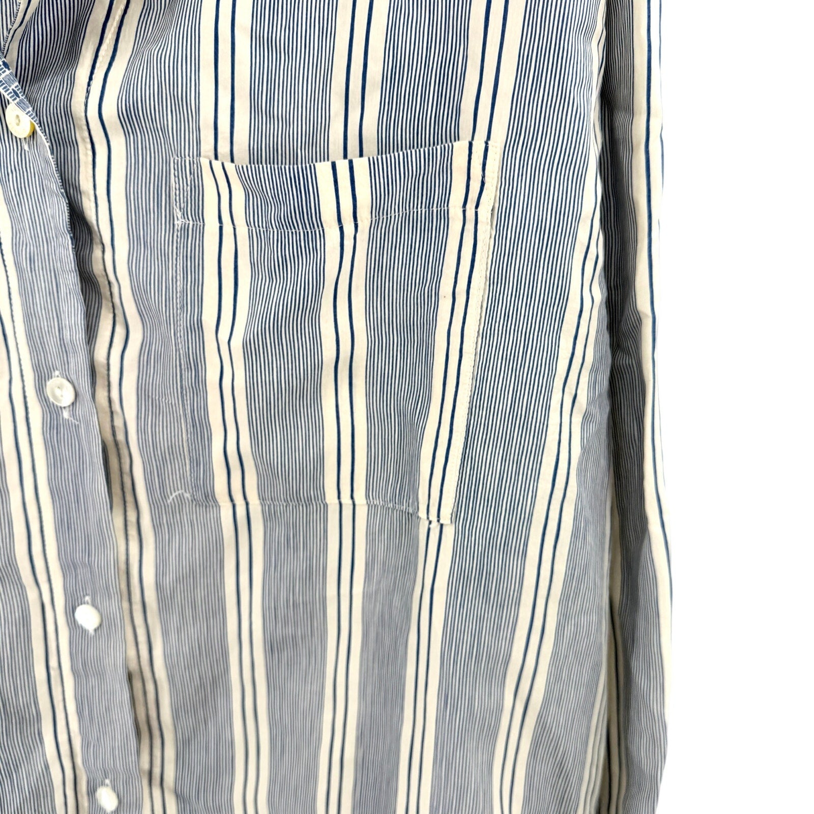 Vintage 90s Louis Féraud 100% Silk Striped Oversized Pajama Top