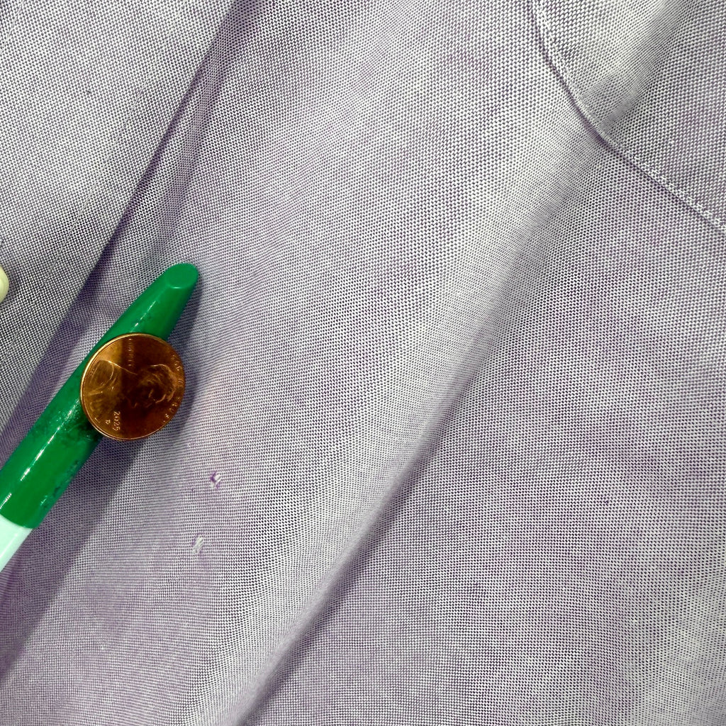 Ralph Lauren Purple 100% Cotton Long Sleeve Oxford Shirt